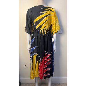 MOLLIE PARNIS STUDIO DOLMAN COUTURE SLEEVE DRESS 6 VINTAGE